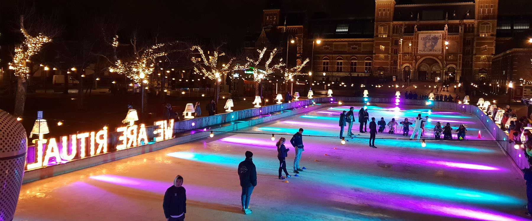 Amsterdam Party on Ice rijksmuseum